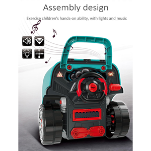 ماشین اسباب بازی ریموت دار موتور مستر Motor Master مدل کاپوت پورشه آبی Kids Engine Toy_اسباب بازی